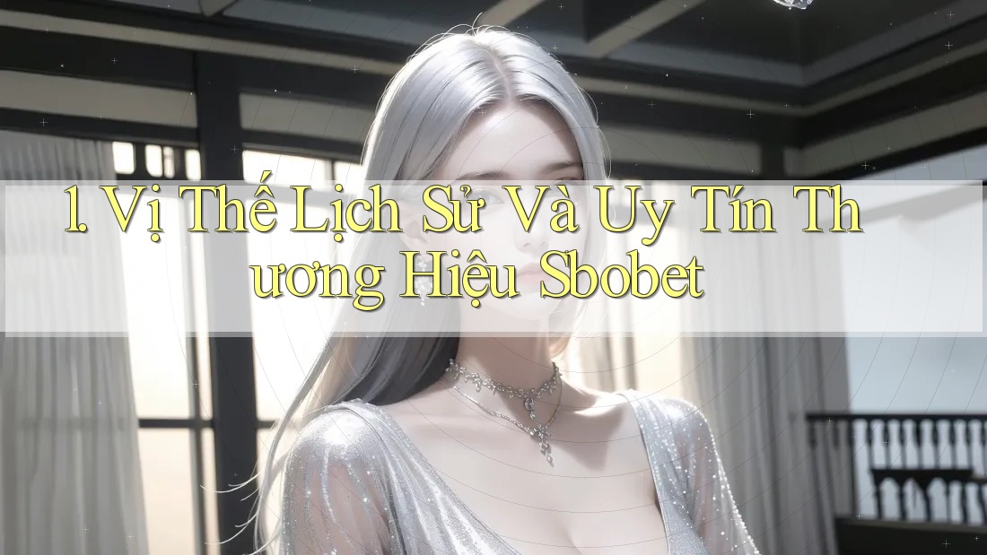 1. Vị Thế Lịch Sử Và Uy Tín Thương Hiệu Sbobet 1. Vị Thế Lịch Sử Và Uy Tín Thương Hiệu Sbobet