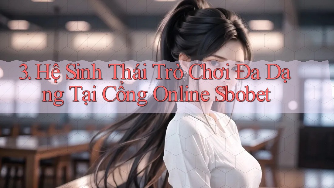 3. Hệ Sinh Thái Trò Chơi Đa Dạng Tại Cổng Online Sbobet 3. Hệ Sinh Thái Trò Chơi Đa Dạng Tại Cổng Online Sbobet