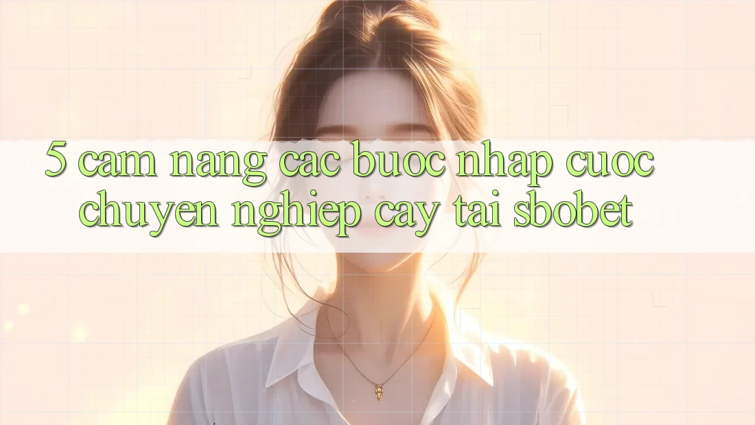 5. Cẩm nang Các Bước Nhập Cuộc Chuyên nghiệp cậy Tại Sbobet 5. Cẩm nang Các Bước Nhập Cuộc Chuyên nghiệp cậy Tại Sbobet