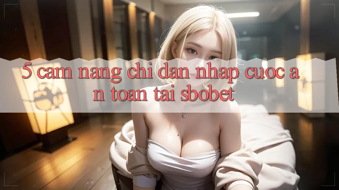 5. Cẩm nang Chỉ dẫn Nhập Cuộc An Toàn Tại Sbobet