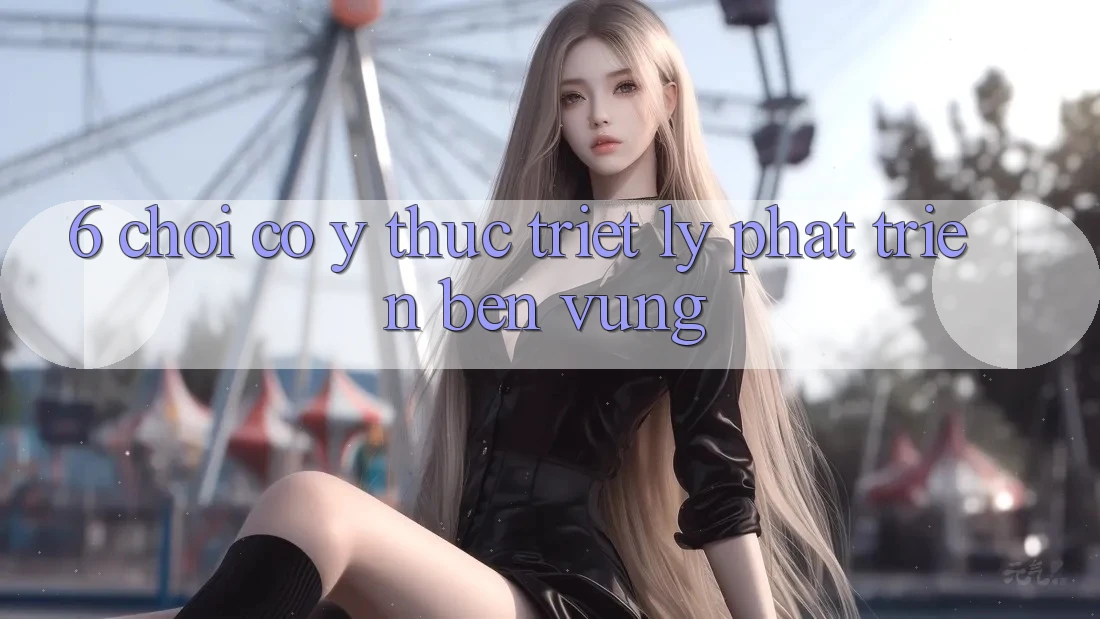 6. Chơi Có ý thức – Triết Lý Phát Triển Bền Vững