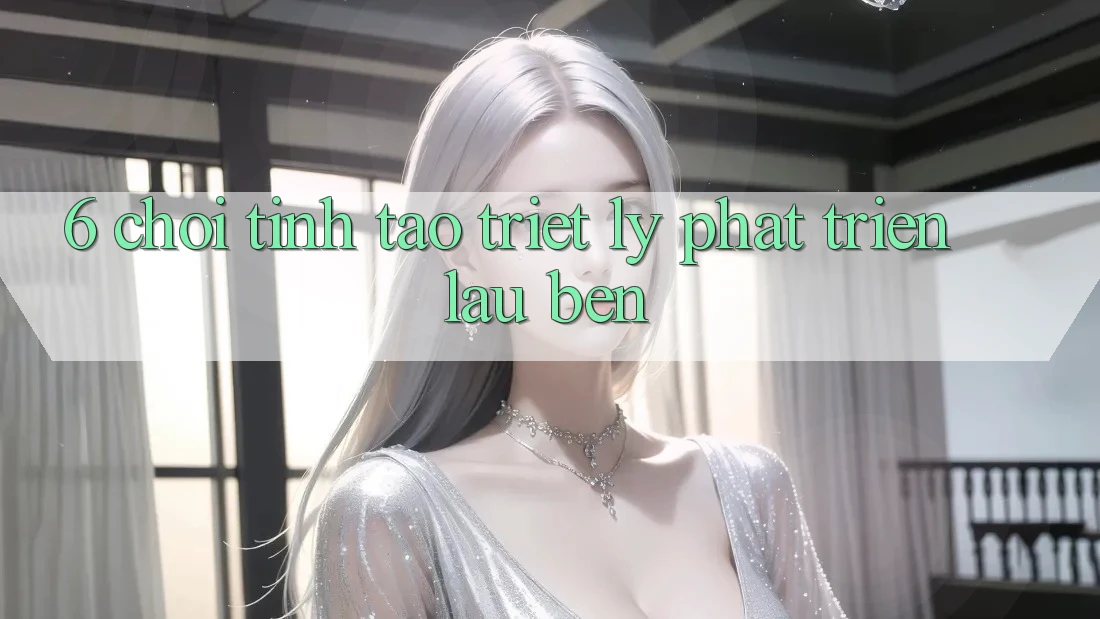6. Chơi Tỉnh táo – Triết Lý Phát Triển Lâu bền 6. Chơi Tỉnh táo – Triết Lý Phát Triển Lâu bền