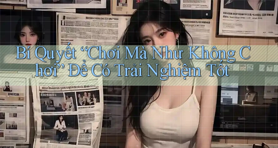 Bí Quyết “Chơi Mà Như Không Chơi” Để Có Trải Nghiệm Tốt Bí Quyết “Chơi Mà Như Không Chơi” Để Có Trải Nghiệm Tốt
