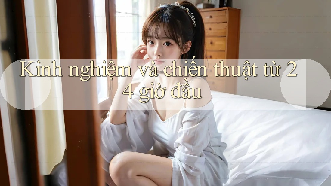 Kinh nghiệm và chiến thuật từ 24 giờ đầu