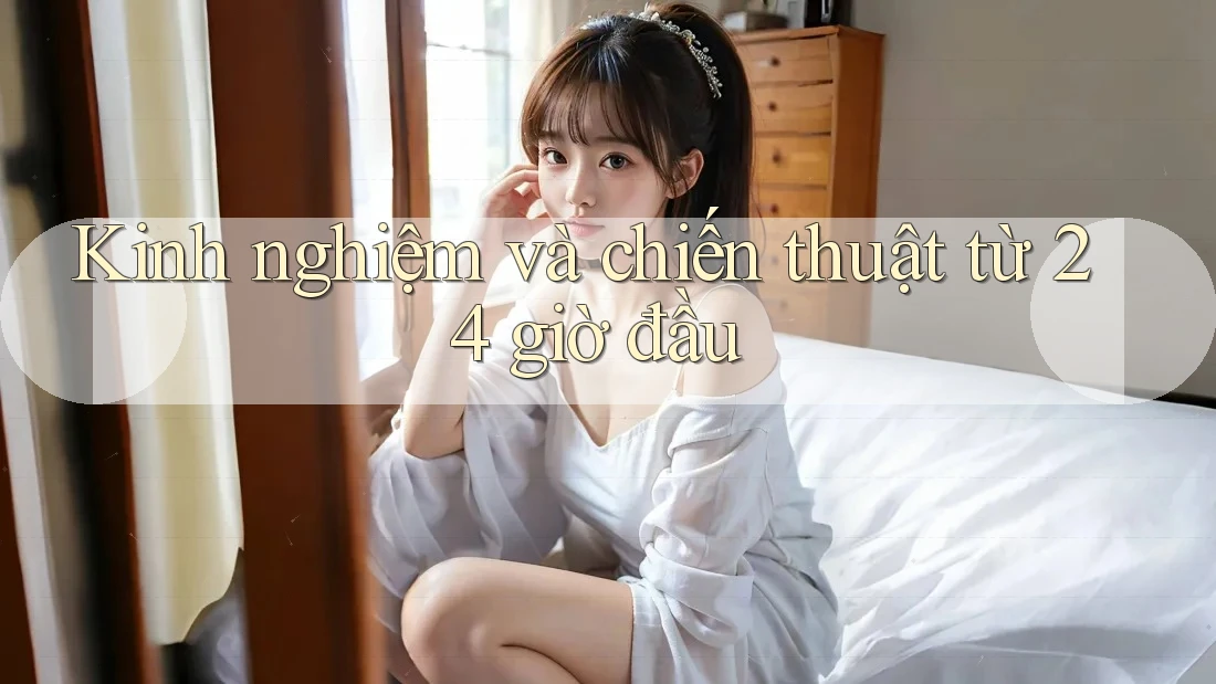 Kinh nghiệm và chiến thuật từ 24 giờ đầu