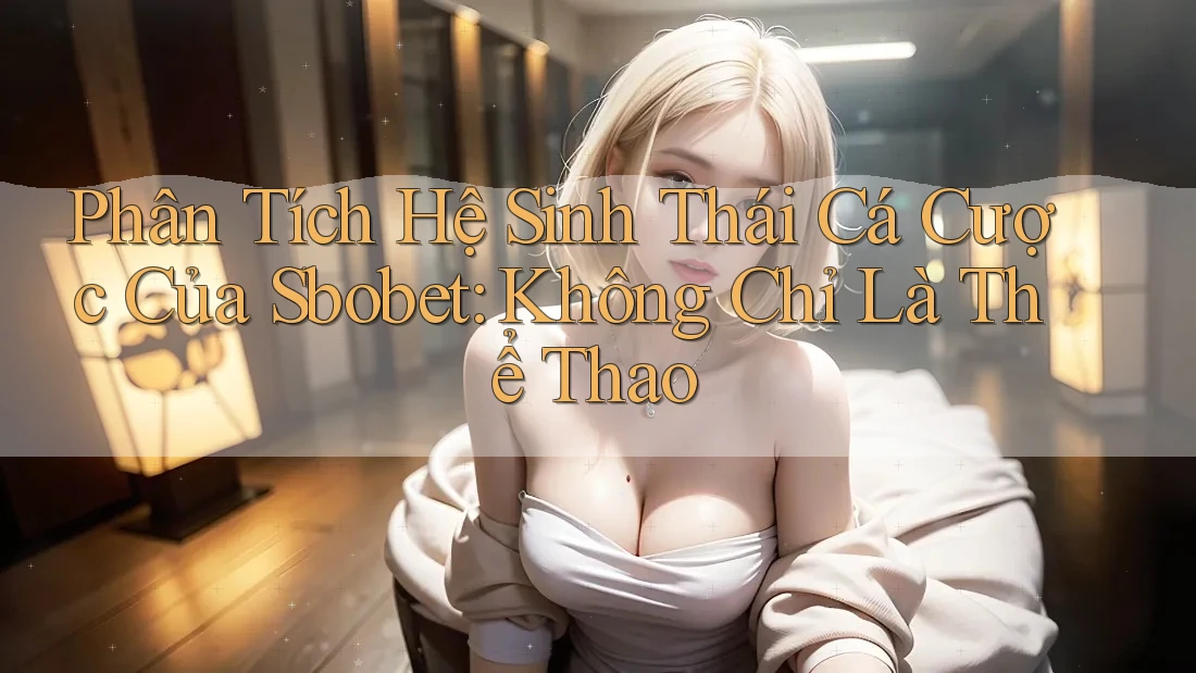 Phân Tích Hệ Sinh Thái Cá Cược Của Sbobet: Không Chỉ Là Thể Thao Phân Tích Hệ Sinh Thái Cá Cược Của Sbobet: Không Chỉ Là Thể Thao