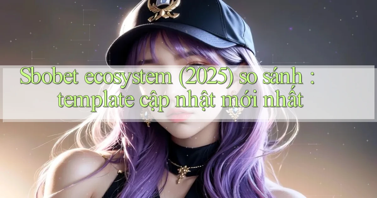 Sbobet ecosystem (2025) so sánh template cập nhật mới nhất