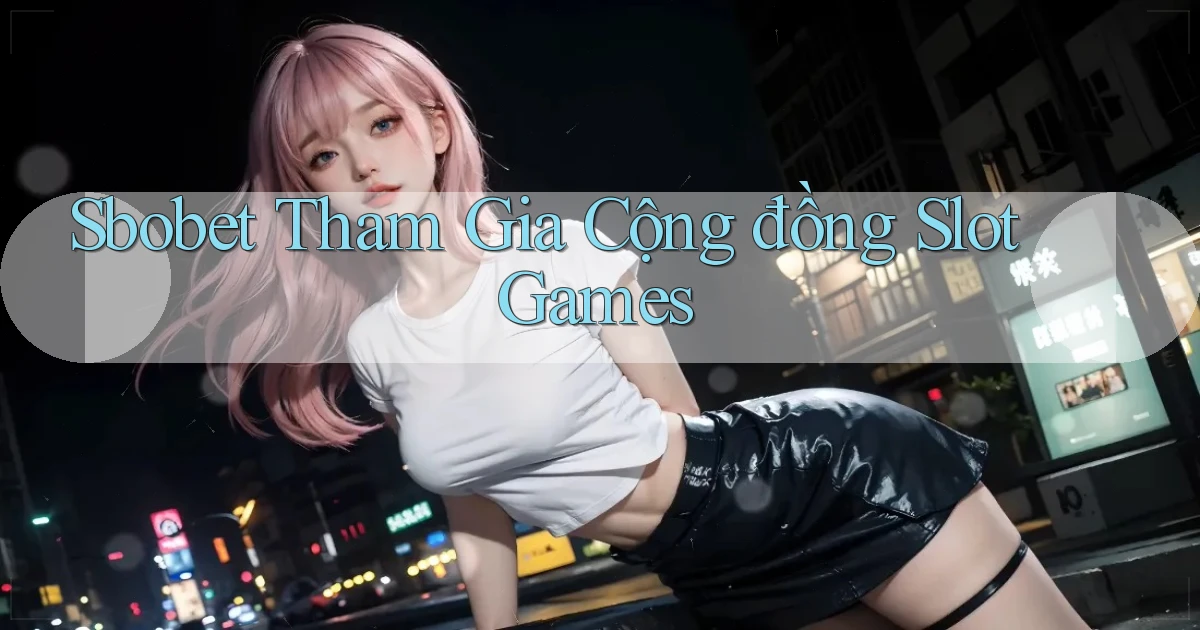 sbobet  tham gia cộng đồng slot games