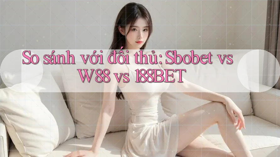 So sánh với đối thủ: Sbobet vs W88 vs 188Bet