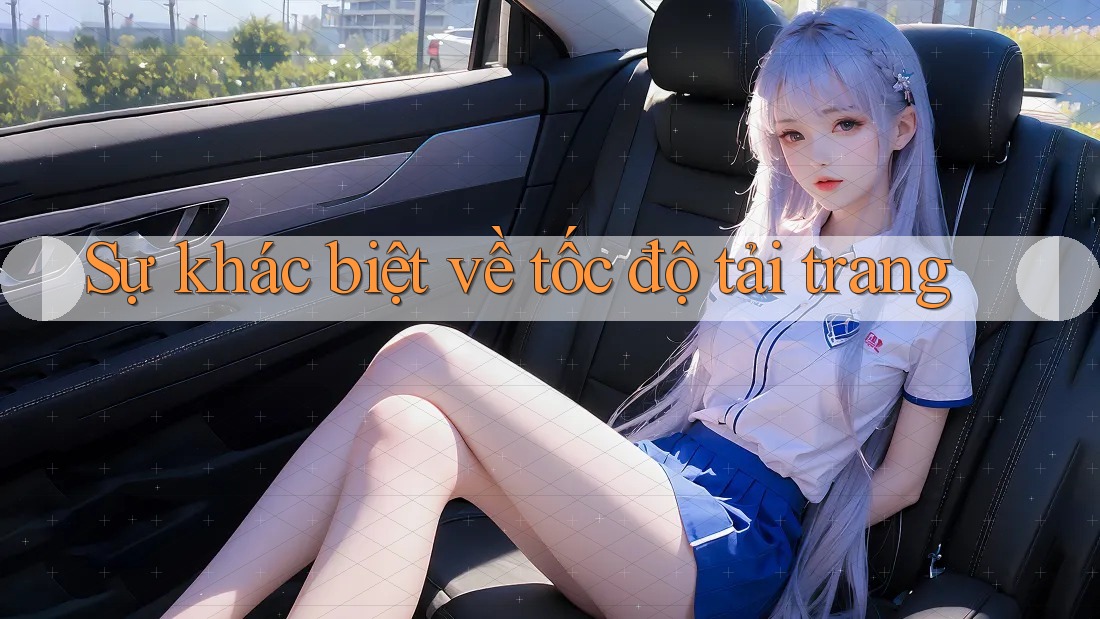 Sự khác biệt về tốc độ tải trang Sự khác biệt về tốc độ tải trang