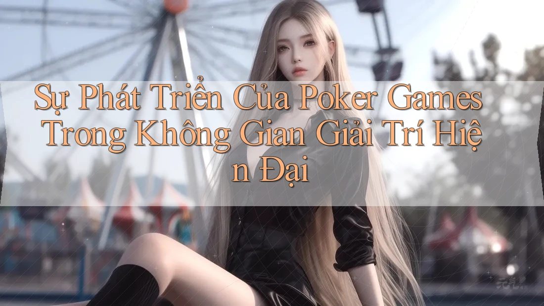 Sự Phát Triển Của Poker Games Trong Không Gian Giải Trí Hiện Đại Sự Phát Triển Của Poker Games Trong Không Gian Giải Trí Hiện Đại