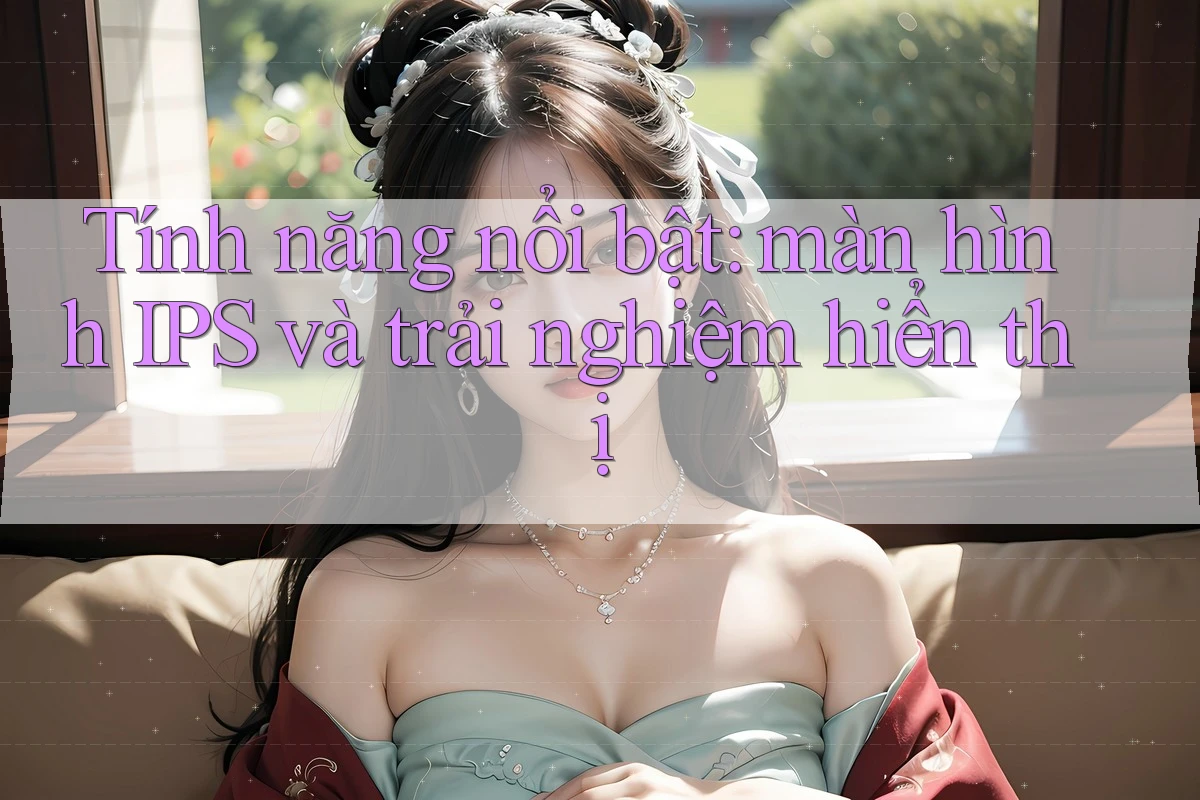 Tính năng nổi bật: màn hình IPS và trải nghiệm hiển thị Tính năng nổi bật: màn hình IPS và trải nghiệm hiển thị