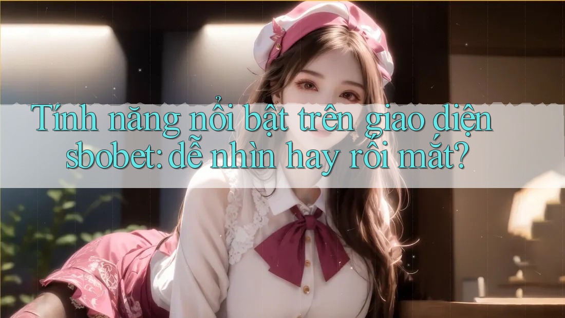 Tính năng nổi bật trên giao diện sbobet: dễ nhìn hay rối mắt? Tính năng nổi bật trên giao diện sbobet: dễ nhìn hay rối mắt?